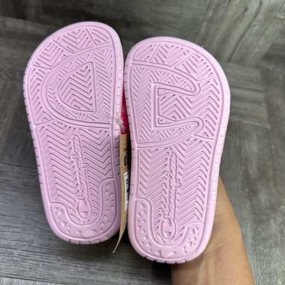 Champion Super Slide Splash Toddler size 7 Hot Pink Slingback Sandals - Picture 7 of 8
